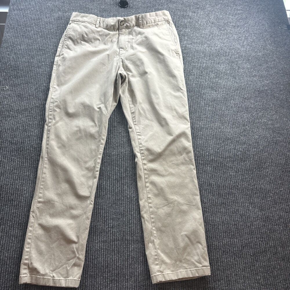 Old Navy Pants Mens 34x32 Broken-In Khakis Tan Straight Leg Favorite Chino Pants
